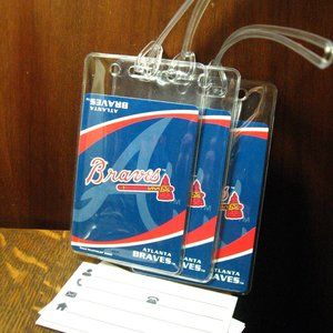 Atlanta Braves Luggage Tags